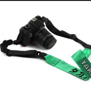 JDM TAKATA UNIVERSAL DLSR GREEN CAMERA STRAP